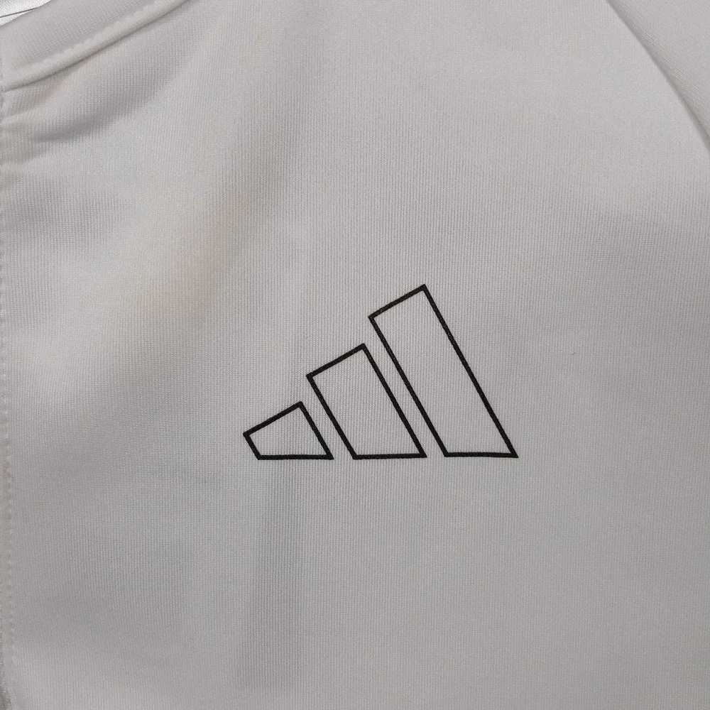 Adidas Golf Dress Women's XL White Aeroready Short Sleeve Zip New‎ - Picture 5 of 12
